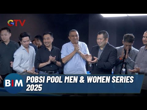 HT Buka Turnamen POBSI Pool Men & Women Series 2025 Seri 1 Jakarta | BIM | 21/02