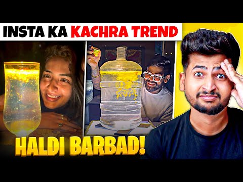 INSTAGRAM VIRAL HALDI PANI TREND NEED TO STOP!