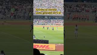 Gol de Juninho con Pumas #pumasunam #ligamx