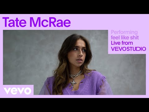 Tate McRae - feel like shit (Live Performance) | Vevo