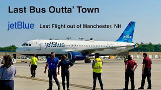 JetBlue's Last Day At Manchester