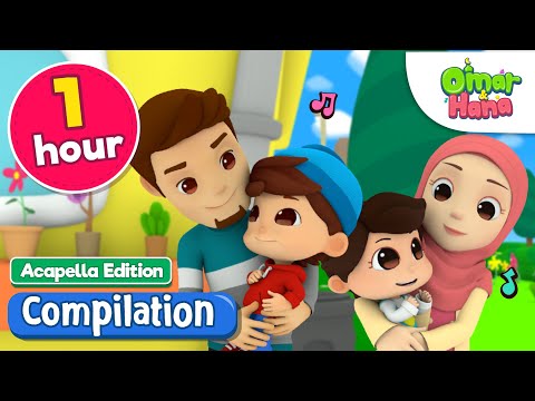 Omar & Hana Acapella Edition 🥰🤩💫 - Islamic Series For Kids | Omar & Hana English