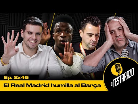 EL REAL MADRID HUMILLA al BARÇA en la SUPERCOPA