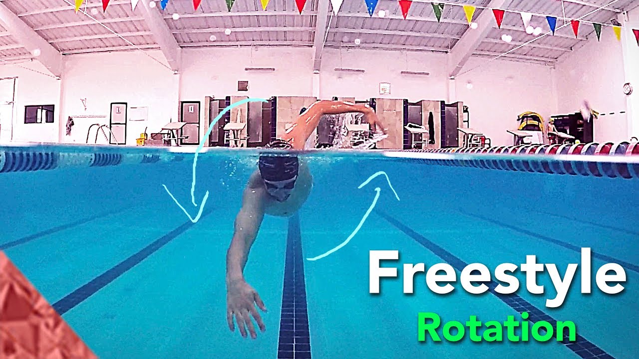 Swim smoother and breathe easier in freestyle with shoulder rotation - Skills N' Talents