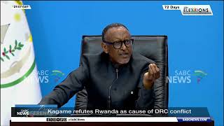YouTube video thumbnail: Kagame Refutes Rwanda as Cause of DRC Conflict 