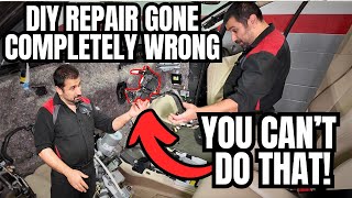 Fixing a DIY Repair Gone Completely Wrong | An Important Lesson