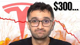 Why Tesla Stock Just Crashed... (& Will It Go To $300?)