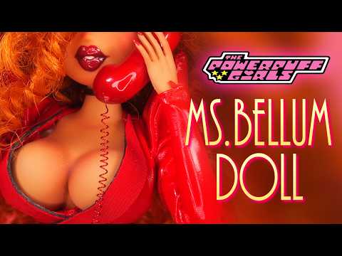Custom Ms. Bellum Doll  [ POWERPUFF GIRLS 💗OOAK ]