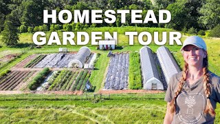FULL June Homestead Garden Tour!