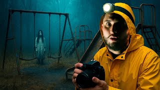 CAPTAMOS a una N1Ñ4 FANTASMA caminar frente a nosotros