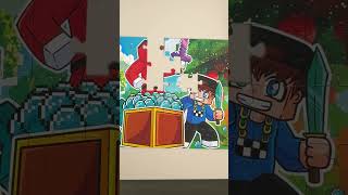 Minecraft'ta Puzzle'ı Çöz ve Sonucu Gör !! 🧩 #shorts