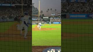 11局下Kerkering再見失誤，現場見證道奇晉級國聯冠軍賽(NLCS)！ #dodgers #mlb