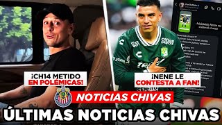 🚨¡NENE BELTRÁN le CONTESTA a FAN y CAUSA POLÉMICA! ¡CHICHARO ACUSADO de MACHISMO! NOTICIAS CHIVAS