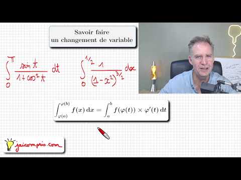 Intégrale ♦ changement variable ♦ cours + exemples ♦ méthode & comment rédiger ♦ intégration prépa