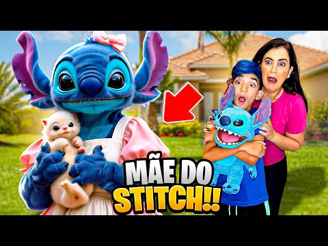 A MÃE DO STITCH APARECEU E QUER LEVAR ELE EMBORA