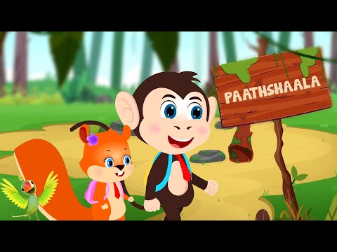 Hum School Chale, हम स्कूल चले, Khilone Wala + Hindi Rhymes for Kids, Preschool Song