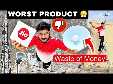 📡 Jio AirFiber Village Installation – पैसा बर्बाद कर दिया भाई! 🙁