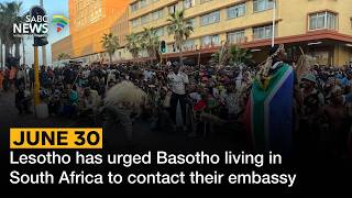 YouTube video thumbnail:  Lesotho has Urged Basotho Living in South Africa to Contact Their Embassy