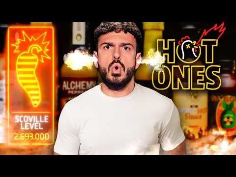 I tried the Hot Ones Challenge BUT There’s A Twist
