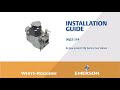 Installation of Emerson's White Rogers 36J22-214 Combination Gas Valve