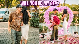 ASKING MY CRUSH TO BE MY GIRLFRIEND!!! (Surprise Proposal)