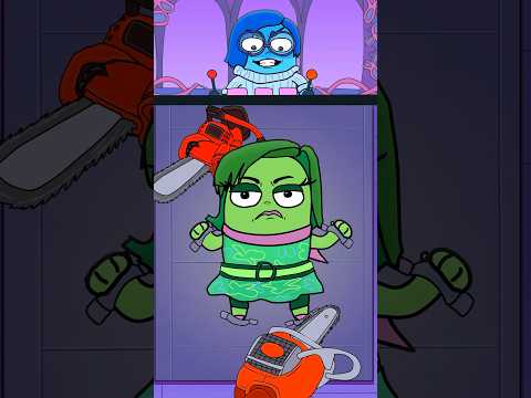DISGUST vs SADNESS (Inside Out 2 Animation)