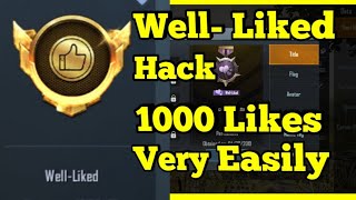 How To Get Well Liked Title In Just !   7 Days Pubg Mobile Videos - well liked hack in pubg well liked title in pubg mobile