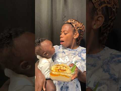 THIS IS WHAT HAPPEN WHEN YOUR BABY IS GREEDY🤣🤣 #shorts #shortvideo #viral