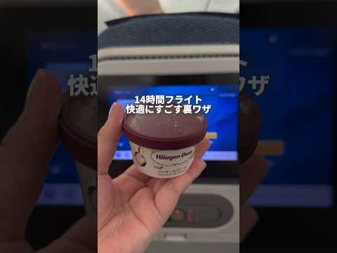 14時間フライト快適にすごす裏ワザ#youtubeshorts