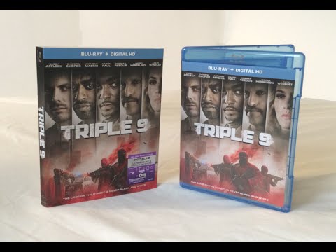 Triple 9 Blu Ray Unboxing And Review