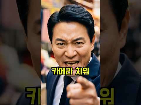 '카메라 당장 꺼!' 유세 도중 들통난 유력 시장 후보의 소름 돋는 두 얼굴 #shorts