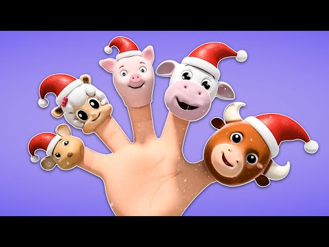 Christmas Finger Family + More Santa Rhymes & Holiday Songs for Kids