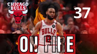 COBY WHITE EXPLODES FOR 37 POINTS TO PUT BULLS ON PLAYOFF PATH!