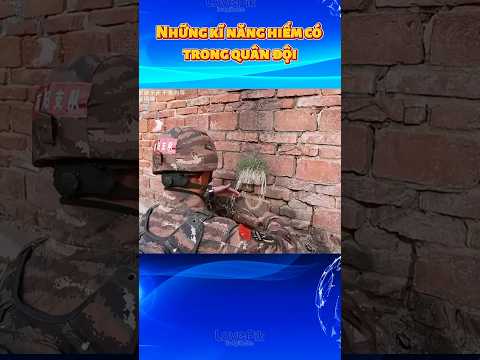 Những kĩ năng hiếm có trong quân đội #funny #haihuoc #shorts