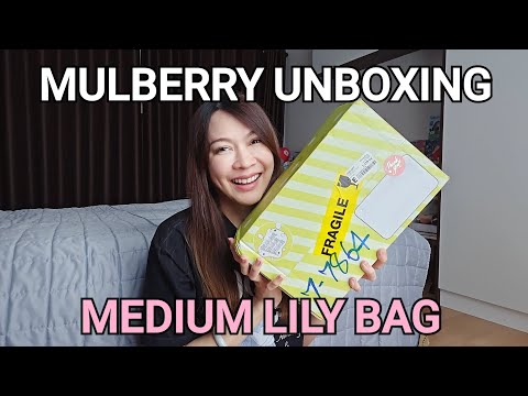 MULBERRYLILYBAG..UNBOXING