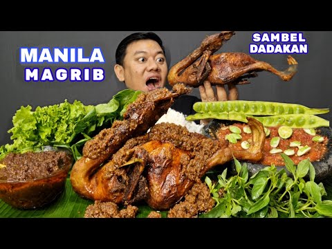 BERKAH NIKMAT ⁉️ MAKAN 1 EKOR BEBEK MAGRIB SAMBEL DADAKAN LALAPAN PETE MENTAH