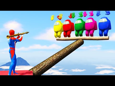 GTA 5 Epic Ragdolls | Spiderman and Super Heroes Jumps/fails Episode 05 (Euphoria Physics)