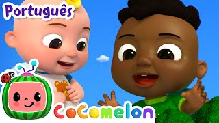 Dinosauros Amigos + Animais | Cocomelon em Português | Desenhos Animados e Músicas Infantis