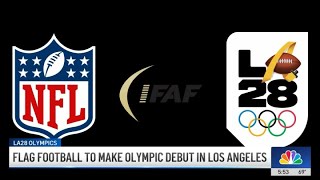 Flag football to make Olympic debut in Los Angeles