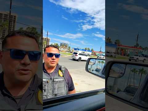 Casi valía chiches de cabra 🐐 pero salió con WARNING 🙏 #trafficstop #ramtx #viralshort