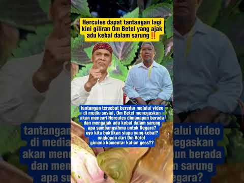 Hercules dapat tantangan adu Kebal dalam sarung #shorts