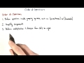 Order of Operations in Mathematics