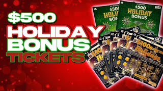 🎄🎁 $500 Holiday Bonus New York Lottery Tickets 