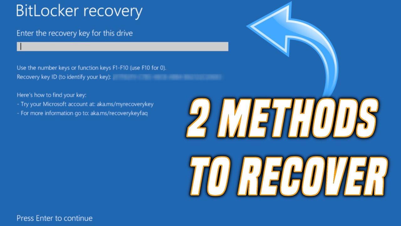 Bitlocker Recovery Key - Chris Titus Tech