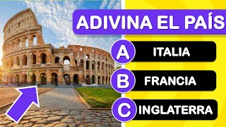 🧠ADIVINA EL PAÍS POR SU LUGAR TURÍSTICO ✅|🌎Quiz de Geografía | Test de maravillas del mundo