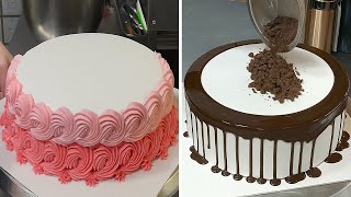 So Yummy Cake Decorating | Easy and Impressive Cake Designs | Most Satisfying Chocolate Recipes