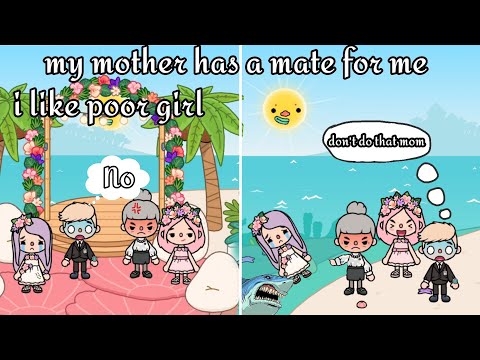 my mother chose a lover for me 😔👩‍❤️‍👨 || Toca holy