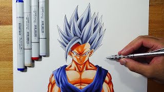 How To Draw Beast Gohan! Step By Step Tutorial