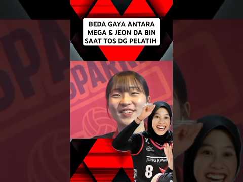 Jeon da bin dan Megawati saat Tos dengan Koo he jin #shorts