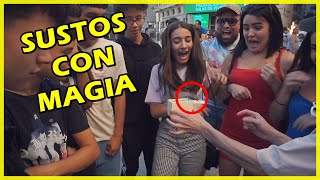 DANDO SUSTOS A LA GENTE CON MAGIA.
